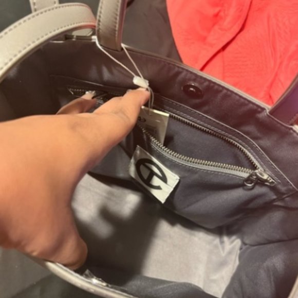 Telfar Medium Grey Shopping Bag - Picture 3 of 4